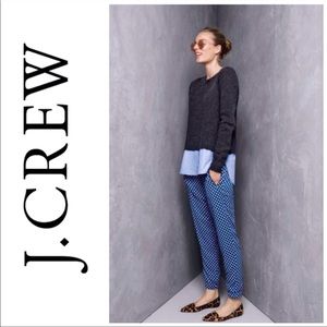 J. Crew Wool Sweater with Faux Shirttail